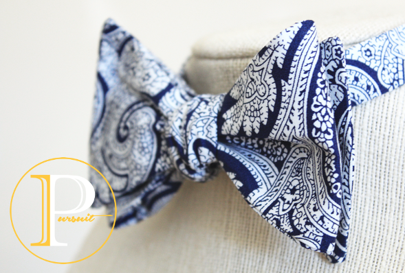 New Arrival Blue Allium Pursuit By Ivery Bow-tie