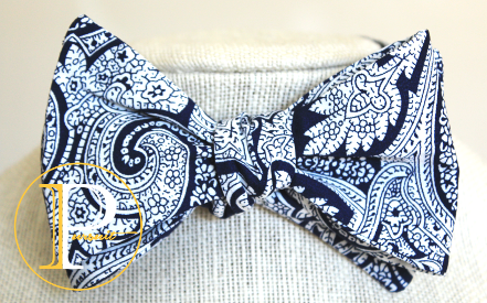 New Arrival Blue Allium Pursuit By Ivery Bow-tie
