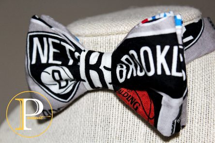 Cheer on Your Team Brooklyn Nets Bowtie Pursuit By Ivery